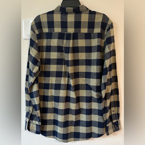 St Johns Bay Men’s Sage Buffalo Plaid Button Down Flannel Shirt NWT Size… - Picture 8 of 9